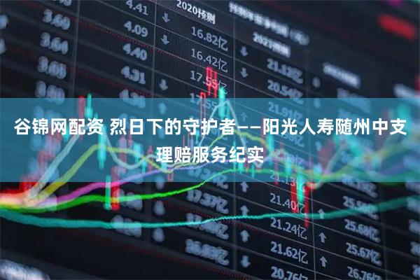谷锦网配资 烈日下的守护者——阳光人寿随州中支理赔服务纪实